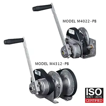 Spur Gear Hand Winches