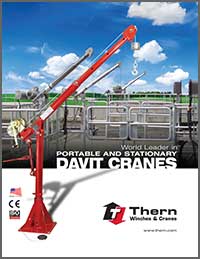 Thern Davit Cranes